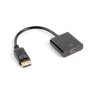 LANBERG ADAPTER DISPLAYPORT(M)->HDMI(F) 10CM