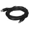 Gembird 3m USB 2.0 A/B M USB cable USB A USB B Black Gembird 3m USB 2.0 A/B M USB cable USB A USB B Black