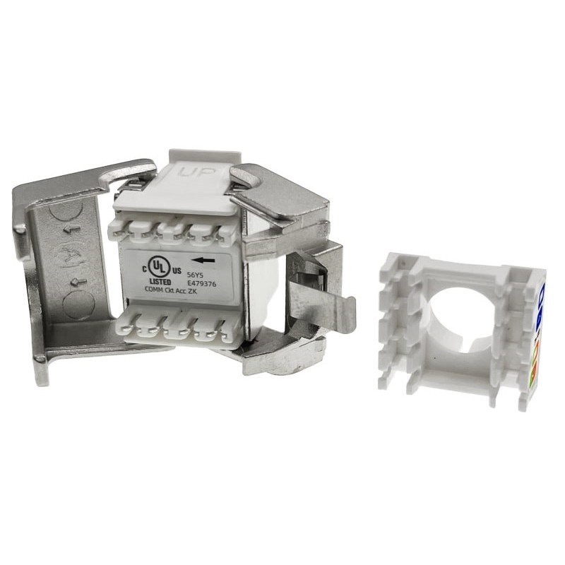 Alantec MB004-1 RJ45 toolless STP cat.6 PoE+ keystone module ALANTEC Plus - Enhanced transmission performance Alantec MB004-1 RJ45 toolless STP cat.6 PoE+ keystone module ALANTEC Plus - Enhanced transmission performance