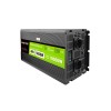 Green Cell Przetwornica napicia PowerInverter LCD 48 V 5000W/10000W Przetwornica samochodowa z wywietlaczem - czysty sinus 10 kVA Black