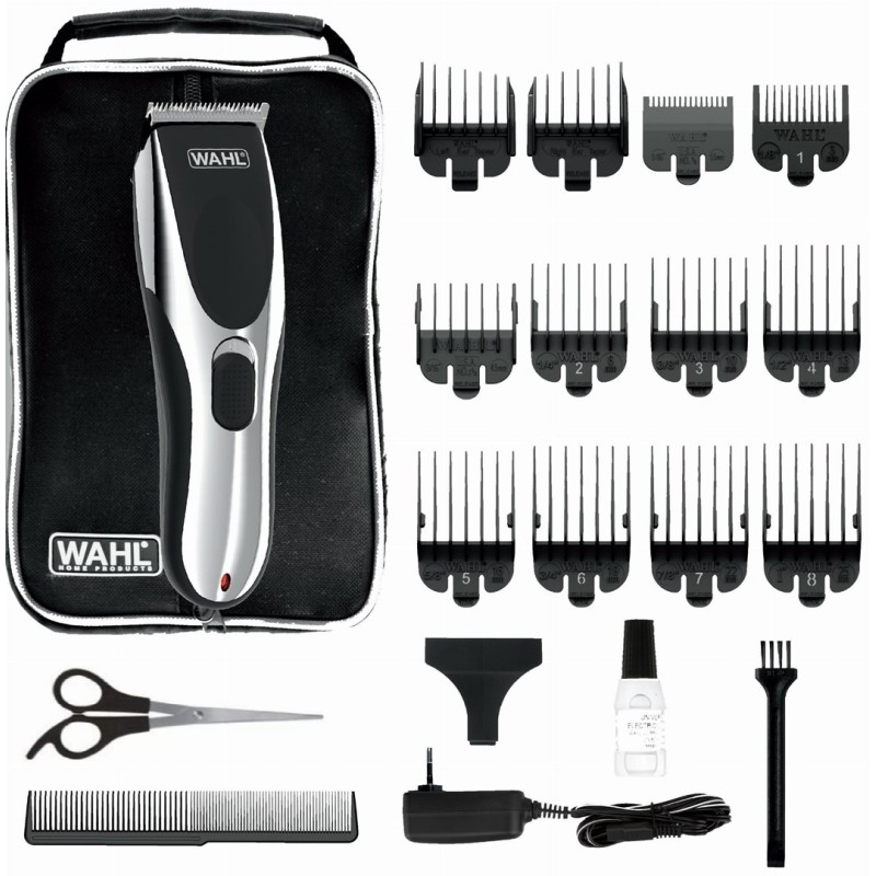 Hair clipper WAHL Chrome Pro Cordless 09649-1316 Silver, Black Hair clipper WAHL Chrome Pro Cordless 09649-1316 Silver, Black