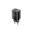 Havit UC303 EU - GaN 30 W dual-port travel charger, black Havit UC303 EU - GaN 30 W dual-port travel charger, black