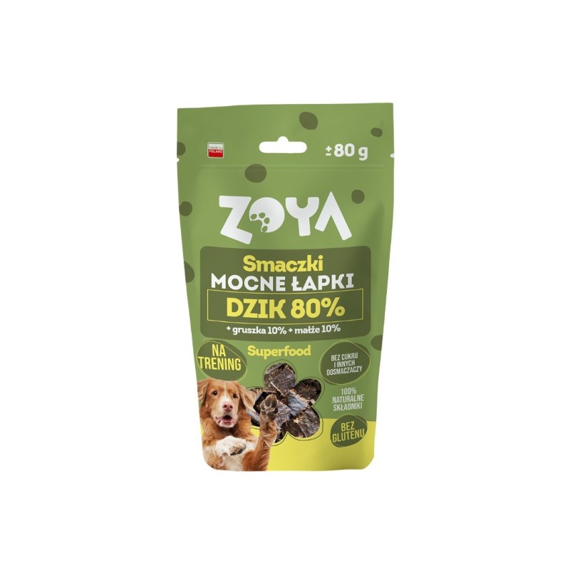 ZOYA Healthy paws Wild boar - dog treat - 80g