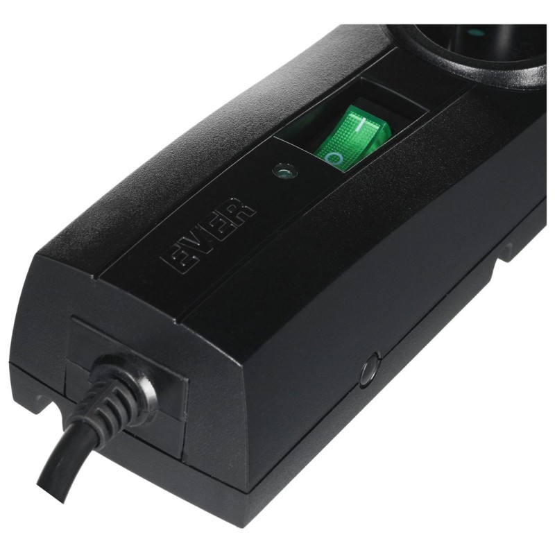 Ever CLASSIC 3m Black 5 AC outlet(s) 250 V Ever CLASSIC 3m Black 5 AC outlet(s) 250 V