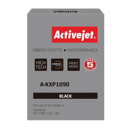 Activejet A-KXP1090 Ink ribbon (replacement for Panasonic KX-P115; Supreme; 4.000.000 characters; black) Activejet A-KXP1090 Ink ribbon (replacement for Panasonic KX-P115; Supreme; 4.000.000 characters; black)