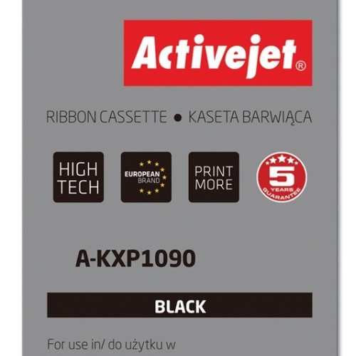 Activejet A-KXP1090 Ink ribbon (replacement for Panasonic KX-P115; Supreme; 4.000.000 characters; black) Activejet A-KXP1090 Ink ribbon (replacement for Panasonic KX-P115; Supreme; 4.000.000 characters; black)