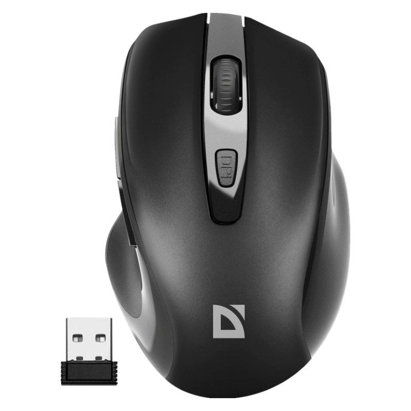 MOUSE DEFENDER PRIME MB-053 RF SILENT BLACK OPTICAL MOUSE DEFENDER PRIME MB-053 RF SILENT BLACK OPTICAL