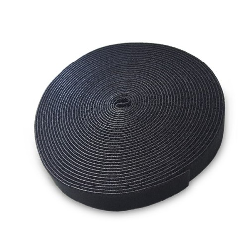 SAVIO Organizer for cables, Tape, Velcro, Black, 10m OC-01/B 1 pc SAVIO Organizer for cables, Tape, Velcro, Black, 10m OC-01/B 1 pc