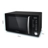 Esperanza COCINERO Countertop Combination microwave 20 L 1200 W Black Esperanza COCINERO Countertop Combination microwave 20 L 1200 W Black