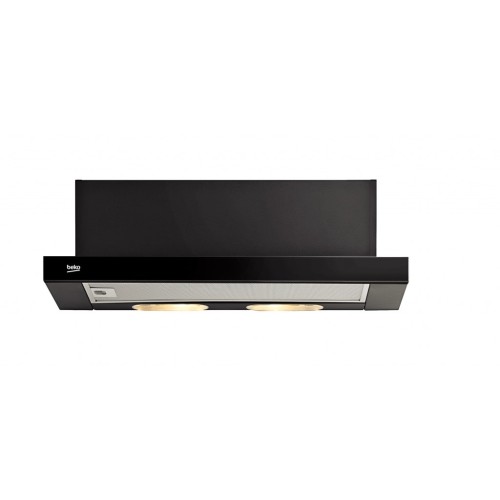 Beko CTB6250B cooker hood 420 m³/h Semi built-in (pull out) Black Beko CTB6250B cooker hood 420 m³/h Semi built-in (pull out) Black