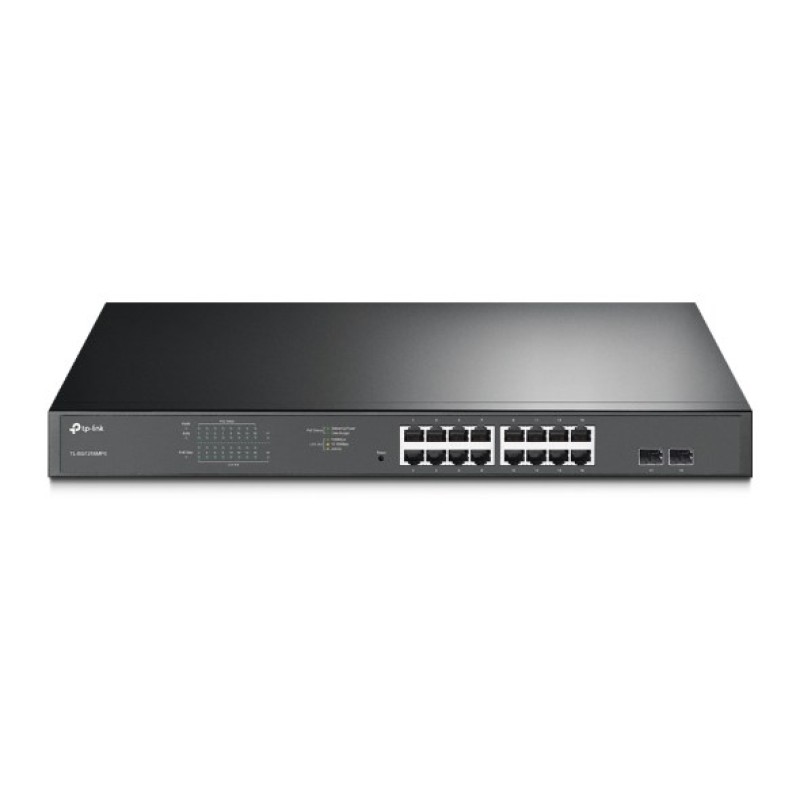 TP-Link JetStream 16-Port Gigabit Easy Smart PoE/PoE+ Switch TP-Link JetStream 16-Port Gigabit Easy Smart PoE/PoE+ Switch