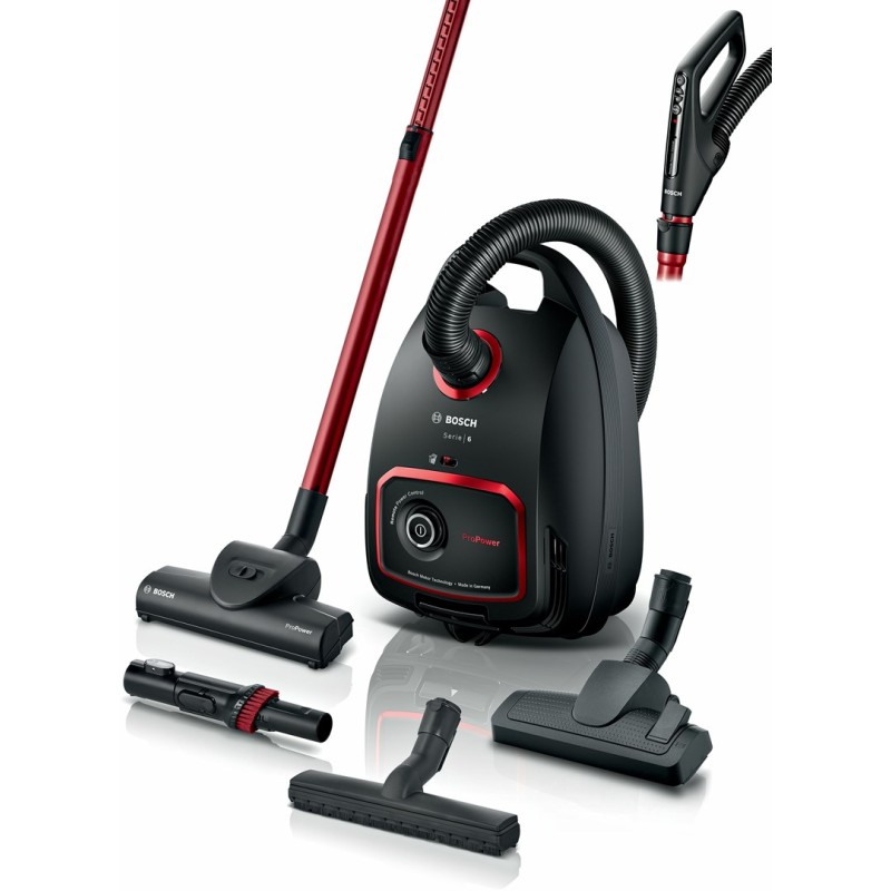 Bosch Serie 6 ProPower 4 L Cylinder vacuum Dry 850 W Dust bag Bosch Serie 6 ProPower 4 L Cylinder vacuum Dry 850 W Dust bag