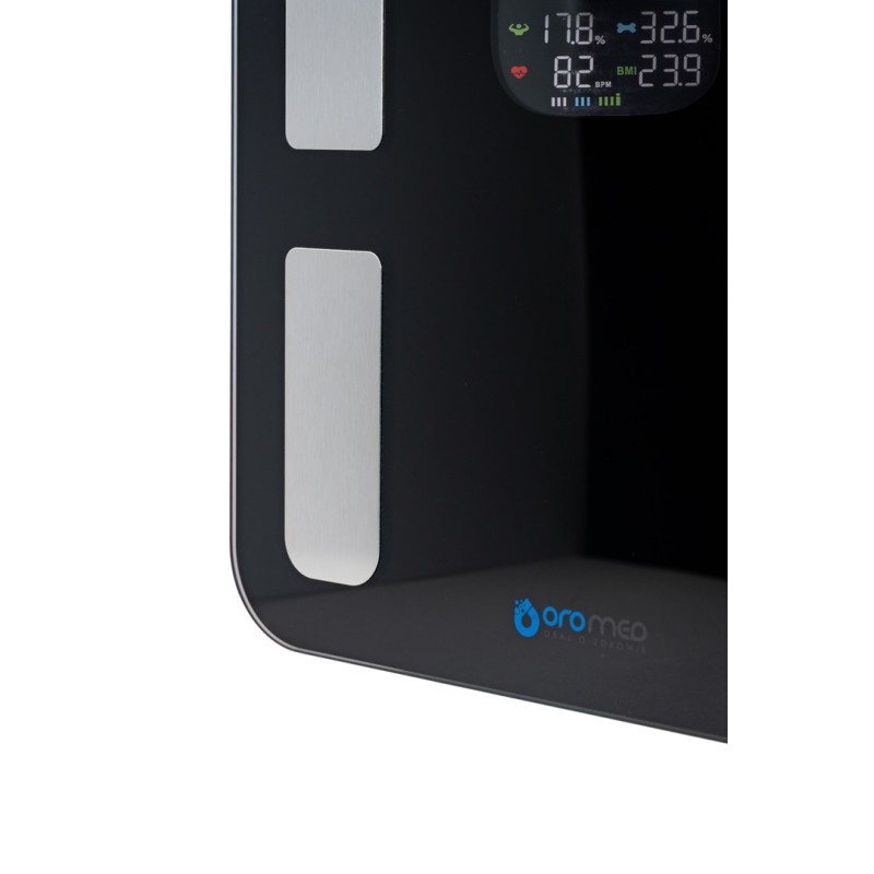Electronic bathroom scale OROMED ORO-BLUETOOTH SMART black Electronic bathroom scale OROMED ORO-BLUETOOTH SMART black