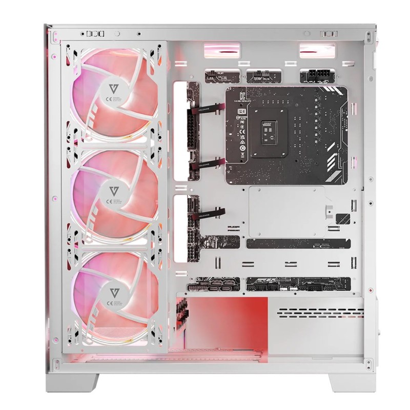 MODECOM Volcano SPACE APEX ARGB MIDI USB 3.0 X 2 CYPE-C white MODECOM Volcano SPACE APEX ARGB MIDI USB 3.0 X 2 CYPE-C white