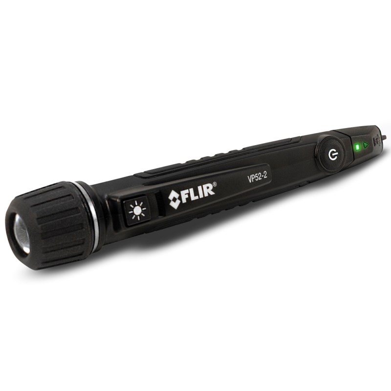 FLIR VP52-2 Tester di tensione senza contatto CAT IV 1000 V LED, Vibrazione, Acustico Pocket Black FLIR VP52-2 Tester di tensione senza contatto CAT IV 1000 V LED, Vibrazione, Acustico Pocket Black
