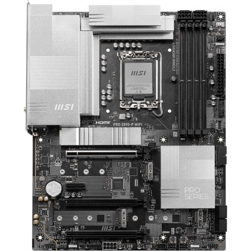 MSI PRO Z890-P WIFI motherboard Intel Z890 LGA 1851 (Socket V1) ATX MSI PRO Z890-P WIFI motherboard Intel Z890 LGA 1851 (Socket V1) ATX