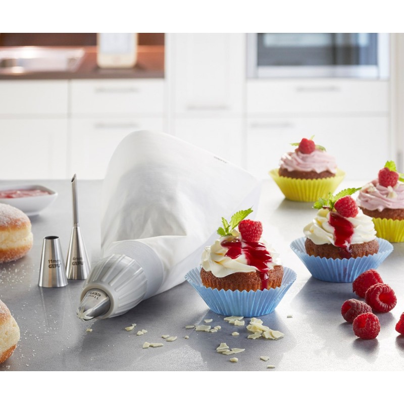GEFU 14330 pastry bag Cotton, Plastic, Stainless steel GEFU 14330 pastry bag Cotton, Plastic, Stainless steel