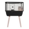 ZOLUX Neo Nigha small H36 black - cage for rodents - 1 piece ZOLUX Neo Nigha small H36 black - cage for rodents - 1 piece