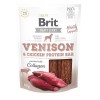 BRIT Meaty Jerky Venison Protein - dog treat - 200 g