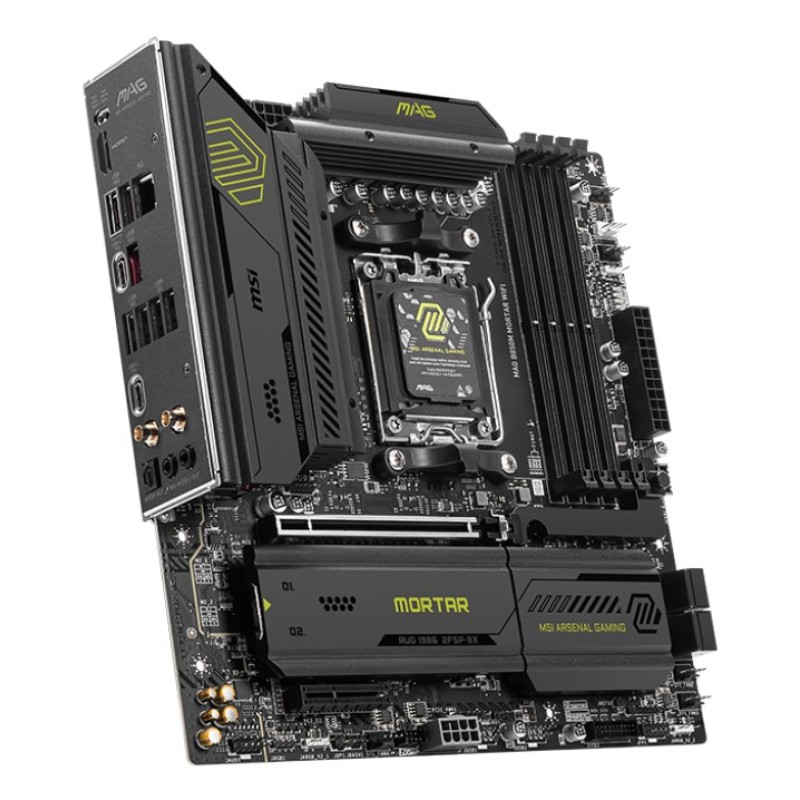 MSI MAG B850M MORTAR WIFI motherboard AMD B850 Socket AM5 micro ATX MSI MAG B850M MORTAR WIFI motherboard AMD B850 Socket AM5 micro ATX