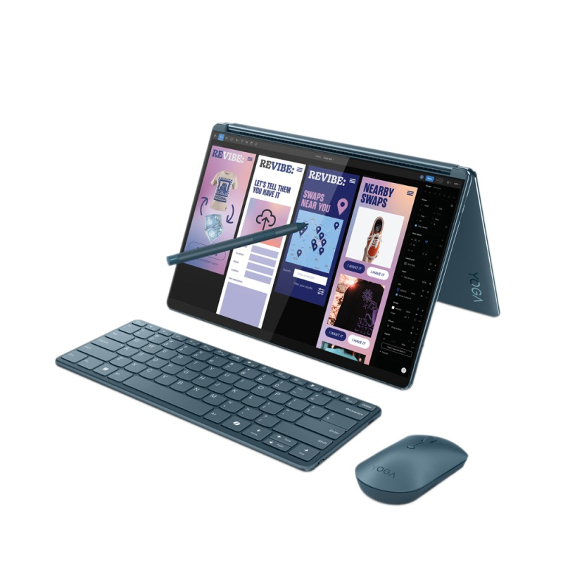 Lenovo Yoga Book 9 13IMU9 Intel Core Ultra 7 155U Hybrid (2-in-1) 33.8 cm (13.3 Lenovo Yoga Book 9 13IMU9 Intel Core Ultra 7 155U Hybrid (2-in-1) 33.8 cm (13.3
