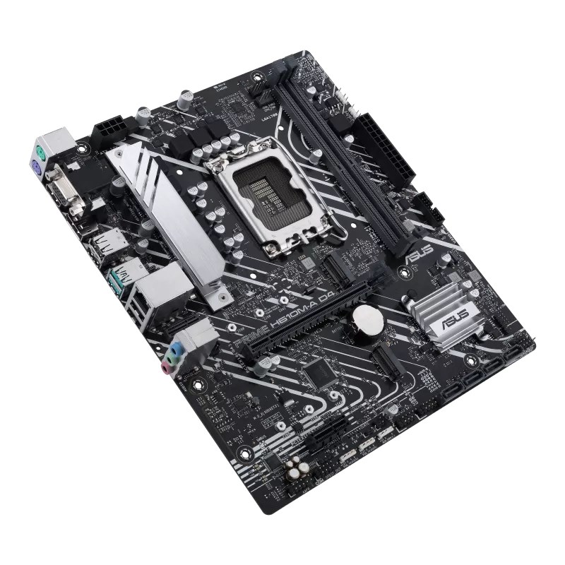ASUS PRIME H610M-A D4-CSM Intel H610 LGA 1700 micro ATX ASUS PRIME H610M-A D4-CSM Intel H610 LGA 1700 micro ATX