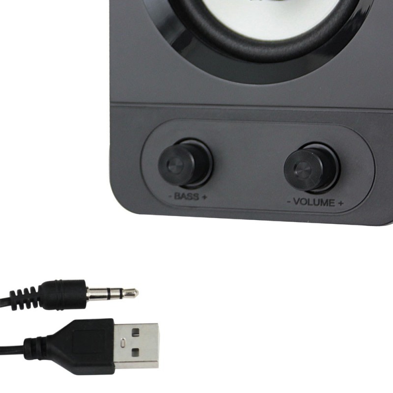 Esperanza EGS107 Speakers 2.1 USB LED 5 W Black Esperanza EGS107 Speakers 2.1 USB LED 5 W Black