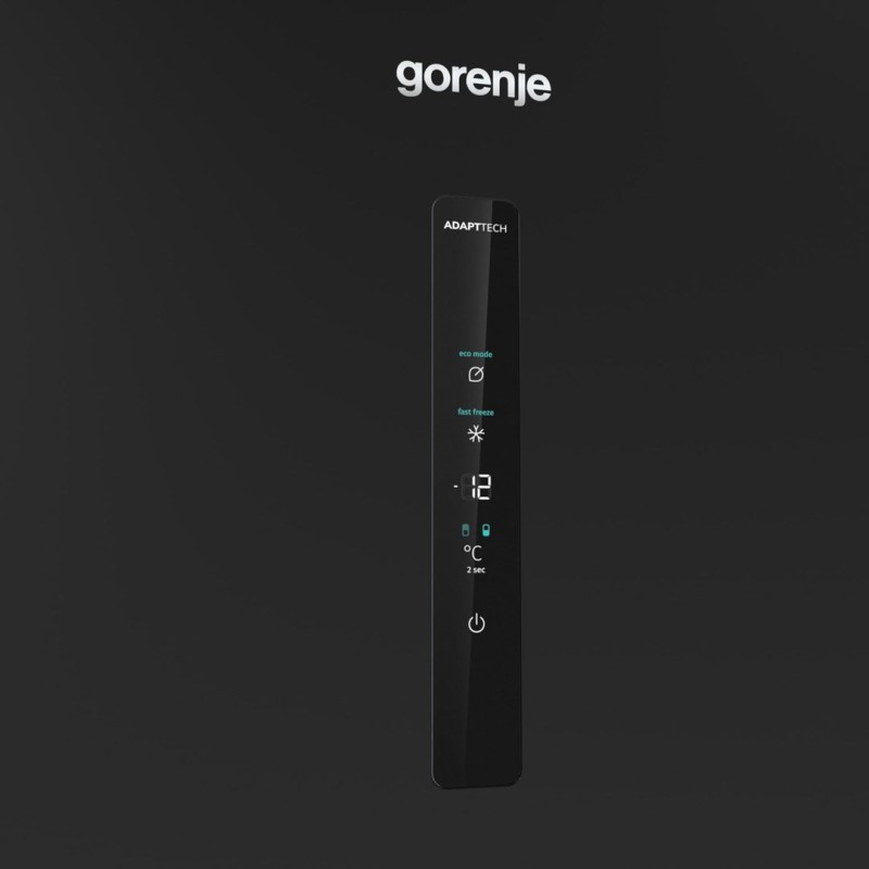 Gorenje NRK6192ABK4 fridge-freezer Freestanding 302 L E Black Gorenje NRK6192ABK4 fridge-freezer Freestanding 302 L E Black