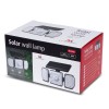 Maclean IP65 Solar LED Lamp with Motion and Dusk-to-Dawn Sensor IP65 4W 320lm 4000K Li-ion 1200 mAh 3 Operating Modes Floodlight Security Garden Entryway HQ Maclean IP65 Solar LED Lamp with Motion and Dusk-to-Dawn Sensor IP65 4W 320lm 4000K Li-ion 1200 mAh 3 Operating Modes Floodlight Security Garden Entryway HQ