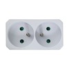 Esperanza ELK305W Electrical Splitter 2 Sockets White Esperanza ELK305W Electrical Splitter 2 Sockets White
