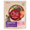 PURINA One Mini/Small Sensitive Salmon, rice - dry dog food - 800 g PURINA One Mini/Small Sensitive Salmon, rice - dry dog food - 800 g