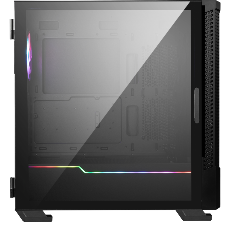 MSI MPG VELOX 100P AIRFLOW Mid Tower Gaming Computer Case 'Black, 3x 120mm Fan + 1x 120mm ARGB Fan, ARGB light strip, USB Type-C, 1x Tempered Glass, Center, E-ATX, ATX, mATX, mini-ITX' MSI MPG VELOX 100P AIRFLOW Mid Tower Gaming Computer Case 'Black, 3x 120mm Fan + 1x 120mm ARGB Fan, ARGB light strip, USB Type-C, 1x Tempered Glass, Center, E-ATX, ATX, mATX, mini-ITX'