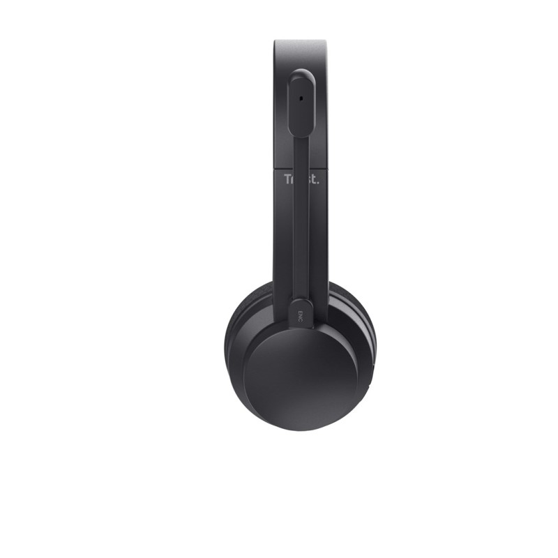 Trust Ayda Headset Wired & Wireless Head-band Calls/Music USB Type-C Bluetooth Black Trust Ayda Headset Wired & Wireless Head-band Calls/Music USB Type-C Bluetooth Black