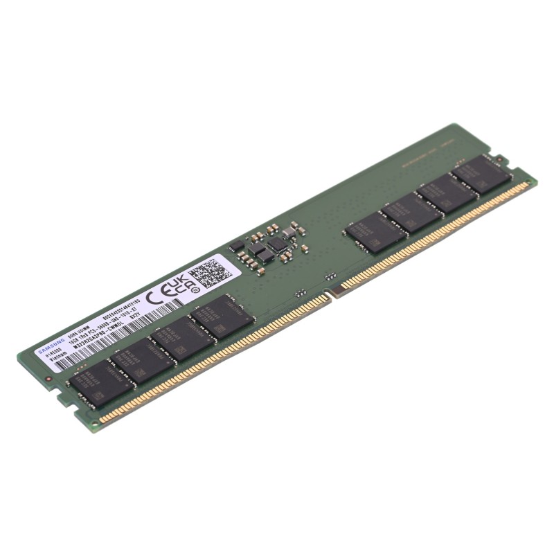 Integral 16GB PC RAM MODULE DDR5 5600MHZ PC5-44800 UNBUFFERED NON-ECC 1.1V 2GX8 CL46 EQV. TO M323R2GA3PB0-CWM FOR SAMSUNG memory module 1 x 16 GB Integral 16GB PC RAM MODULE DDR5 5600MHZ PC5-44800 UNBUFFERED NON-ECC 1.1V 2GX8 CL46 EQV. TO M323R2GA3PB0-CWM FOR SAMSUNG memory module 1 x 16 GB