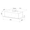 MAIDSINKS Promo 76x44 1B 1D Karbon MAIDSINKS Promo 76x44 1B 1D Karbon