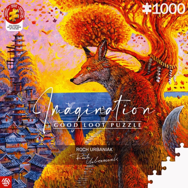 Puzzle Good Loot Imagination - Roch Urbaniak: Benkei 1000 pc(s) Puzzle Good Loot Imagination - Roch Urbaniak: Benkei 1000 pc(s)