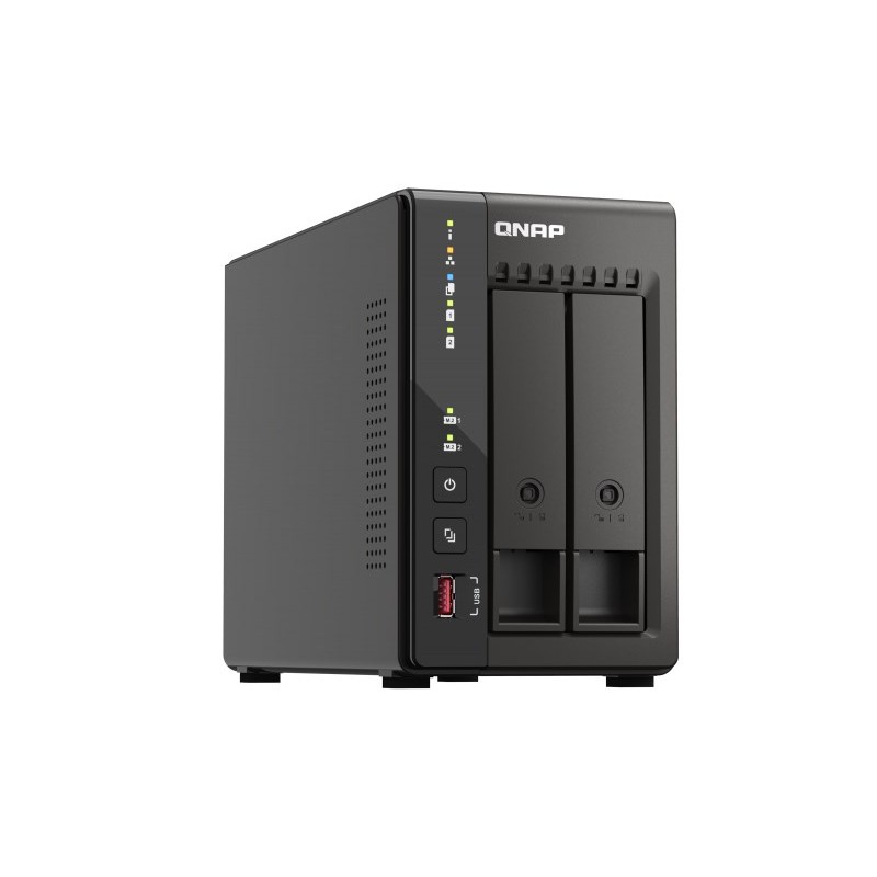 QNAP TS-253E NAS Tower Ethernet LAN Black J6412 QNAP TS-253E NAS Tower Ethernet LAN Black J6412