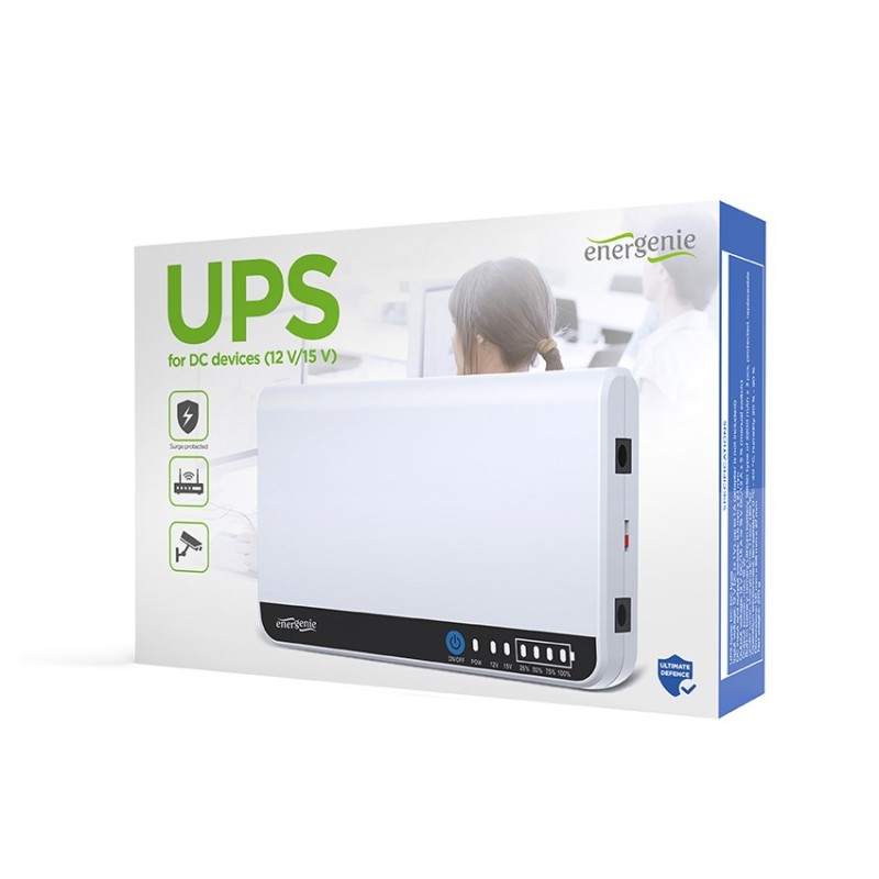 Gembird EG-UPS-DC18 uninterruptible power supply (UPS) 18 W Gembird EG-UPS-DC18 uninterruptible power supply (UPS) 18 W