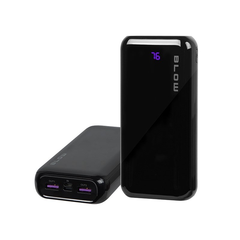 Power Bank 20000mAh QC+PD 20W + lightning PB20E