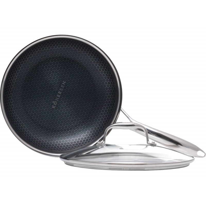 Kohersen Black Cube 24 cm frying pan with lid Kohersen Black Cube 24 cm frying pan with lid