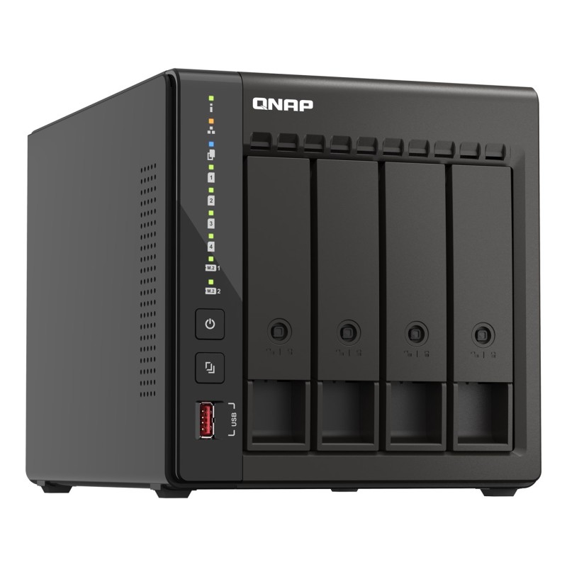 QNAP TS-453E NAS Tower Ethernet LAN Black J6412 QNAP TS-453E NAS Tower Ethernet LAN Black J6412