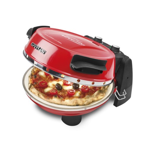 G3 Ferrari Pizzeria Snack Napoletana pizza maker/oven 1 pizza(s) 1200 W Black, Red G3 Ferrari Pizzeria Snack Napoletana pizza maker/oven 1 pizza(s) 1200 W Black, Red