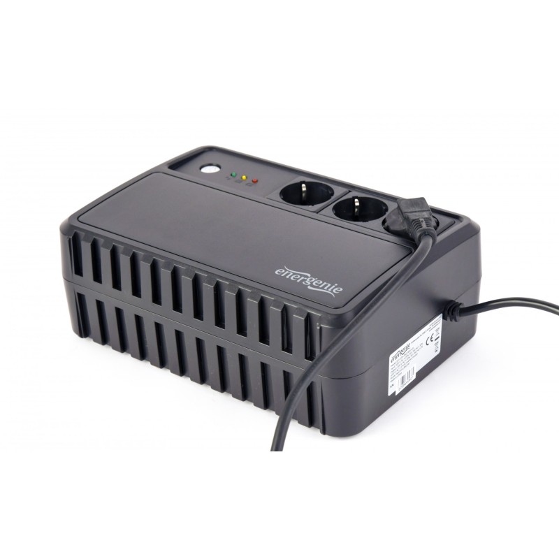 Gembird EG-UPS-3SDT600-01 uninterruptible power supply (UPS) Line-Interactive 0.6 kVA 360 W 3 AC outlet(s) Gembird EG-UPS-3SDT600-01 uninterruptible power supply (UPS) Line-Interactive 0.6 kVA 360 W 3 AC outlet(s)