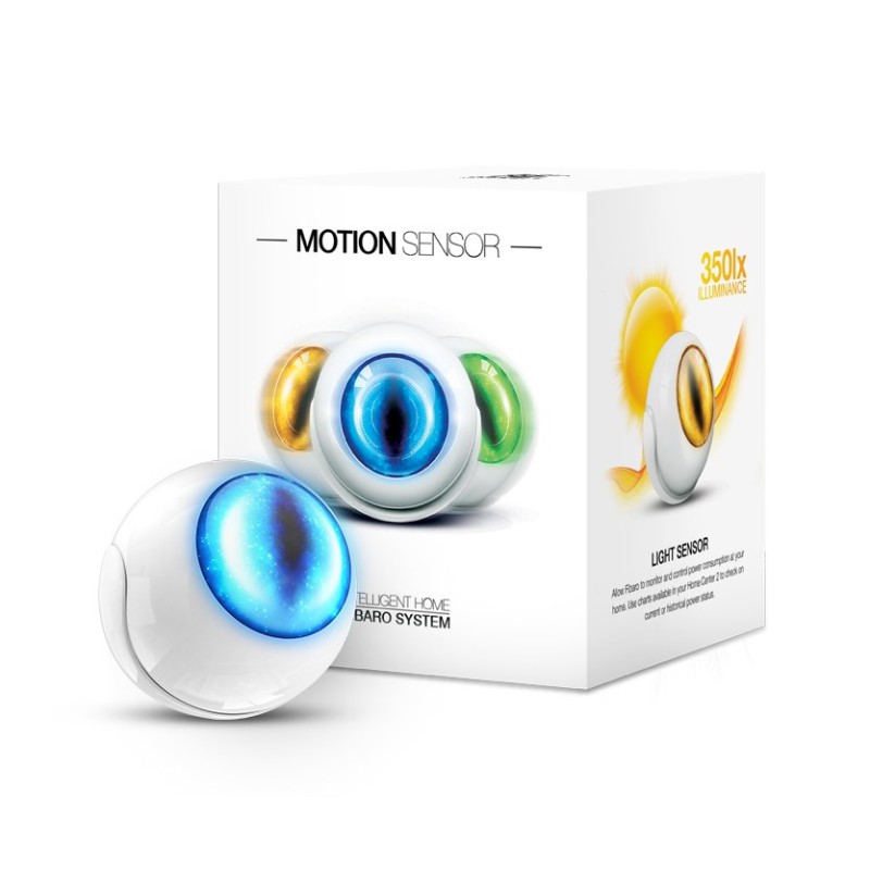 Fibaro FGMS-001-ZW5 motion detector Passive infrared (PIR) sensor Wireless White Fibaro FGMS-001-ZW5 motion detector Passive infrared (PIR) sensor Wireless White