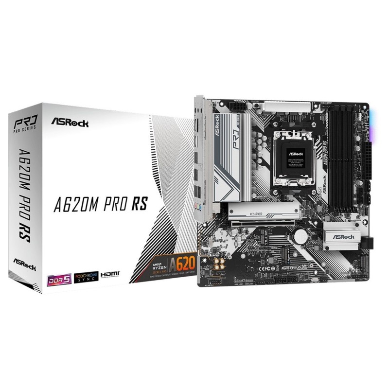 Asrock A620M Pro RS motherboard Asrock A620M Pro RS motherboard