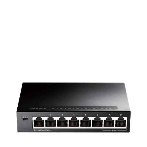 Cudy GS108 network switch Gigabit Ethernet (10/100/1000) Black Cudy GS108 network switch Gigabit Ethernet (10/100/1000) Black