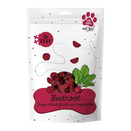 PAKA ZWIERZAKA Pepe Lio Beetroot - dog treat - 25g PAKA ZWIERZAKA Pepe Lio Beetroot - dog treat - 25g