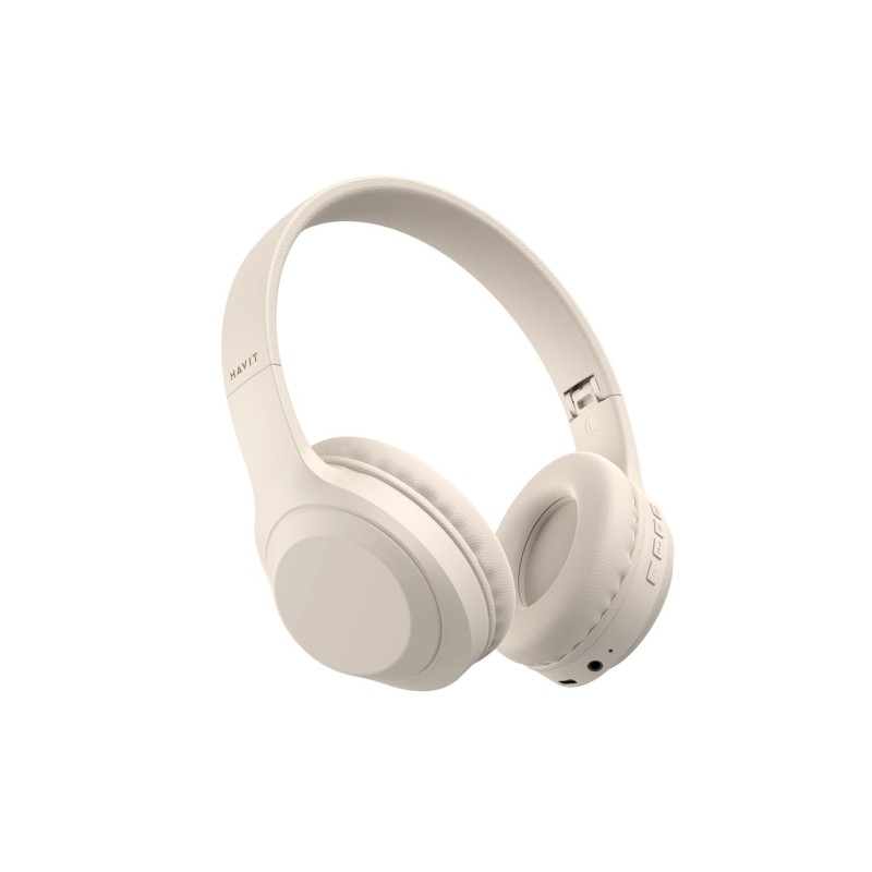Havit H628BT - wireless on-ear headphones, beige Havit H628BT - wireless on-ear headphones, beige