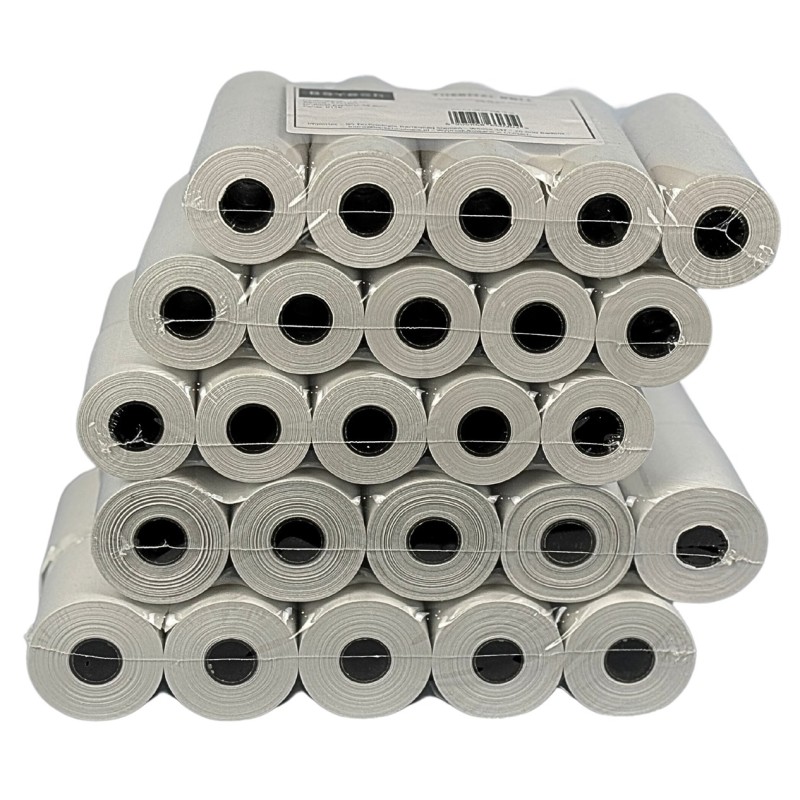 BSTech Paper roll thermal for cash registers fiscal 57x15m 10 pieces BSTech Paper roll thermal for cash registers fiscal 57x15m 10 pieces