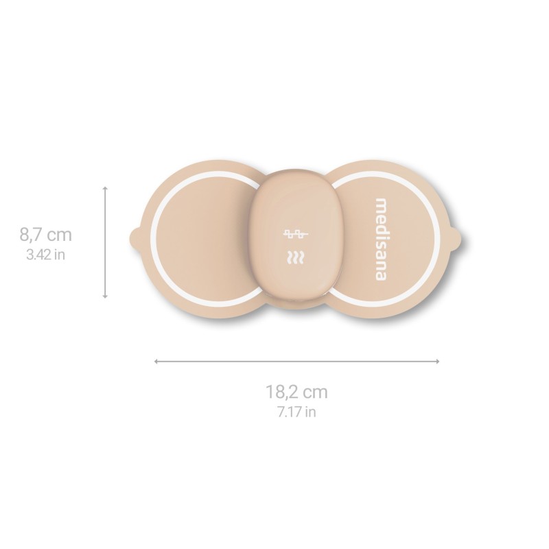 Pads/electrodes for Medisana TT 250 (2 pcs, large) Pads/electrodes for Medisana TT 250 (2 pcs, large)